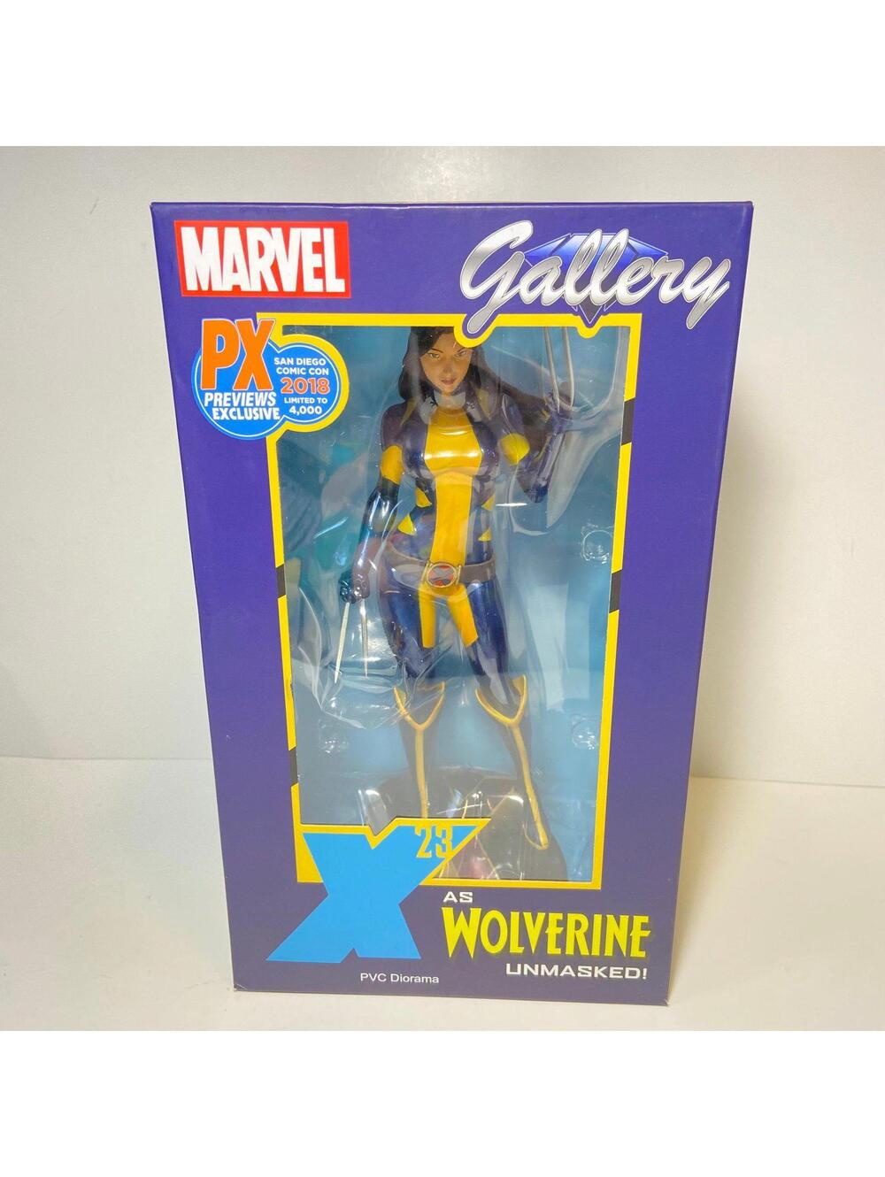 9” 2018 Diamond Select Marvel Gallery X-Men X-23 As Wolverine Unmasked Statue